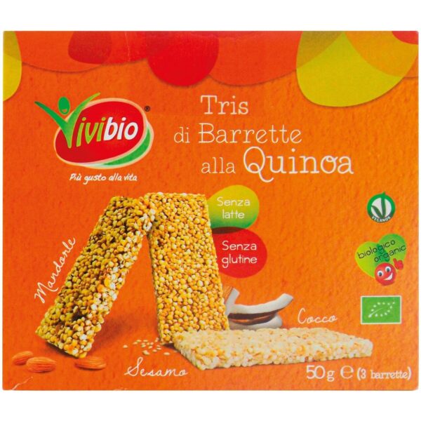 Barrette croccanti multipack di quinoa
